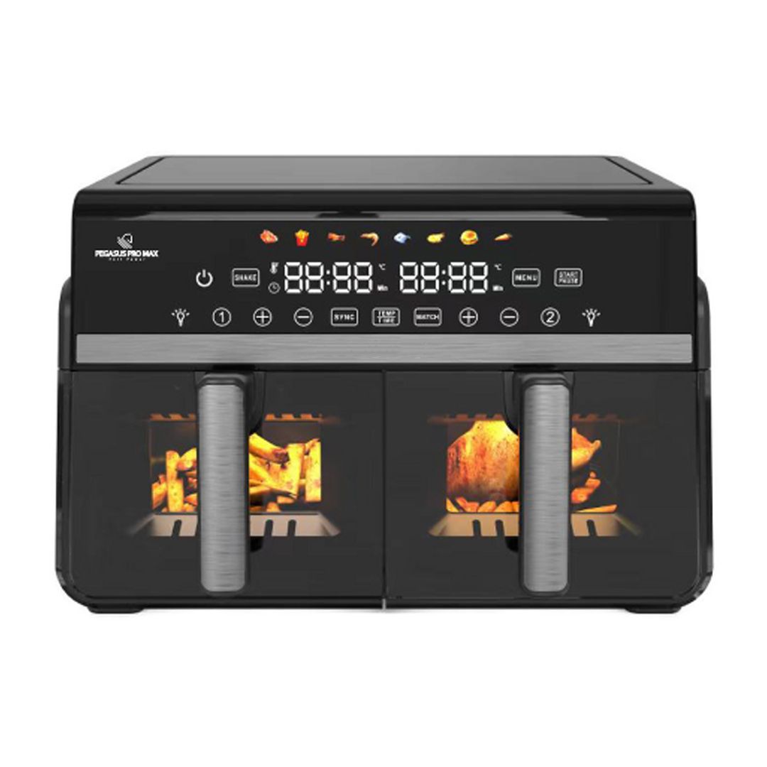 Sumo Dual Basket 12L Digital Air Fryer - 2200W Healthy Cooking Power