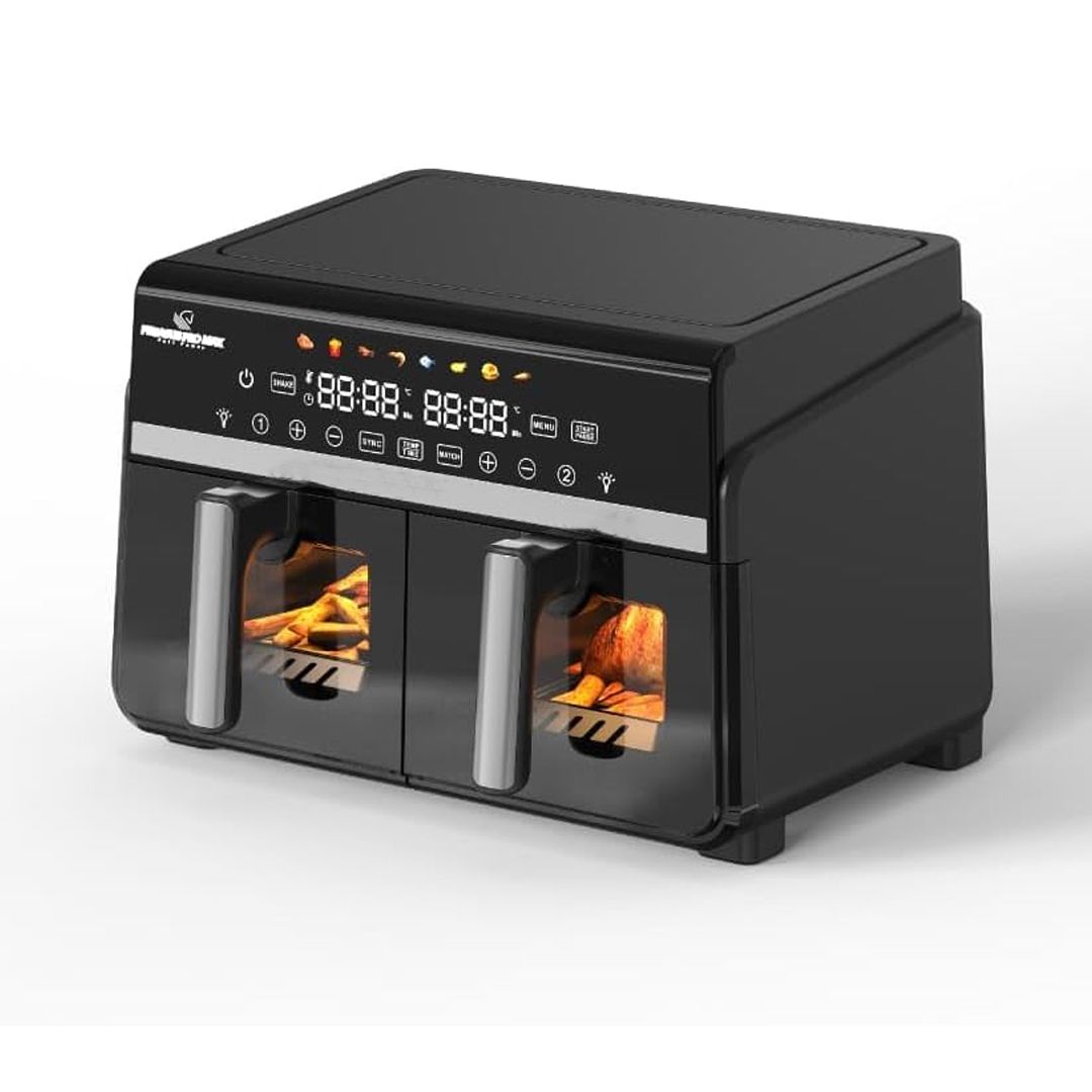 Sumo Dual Basket 12L Digital Air Fryer - 2200W Healthy Cooking Power