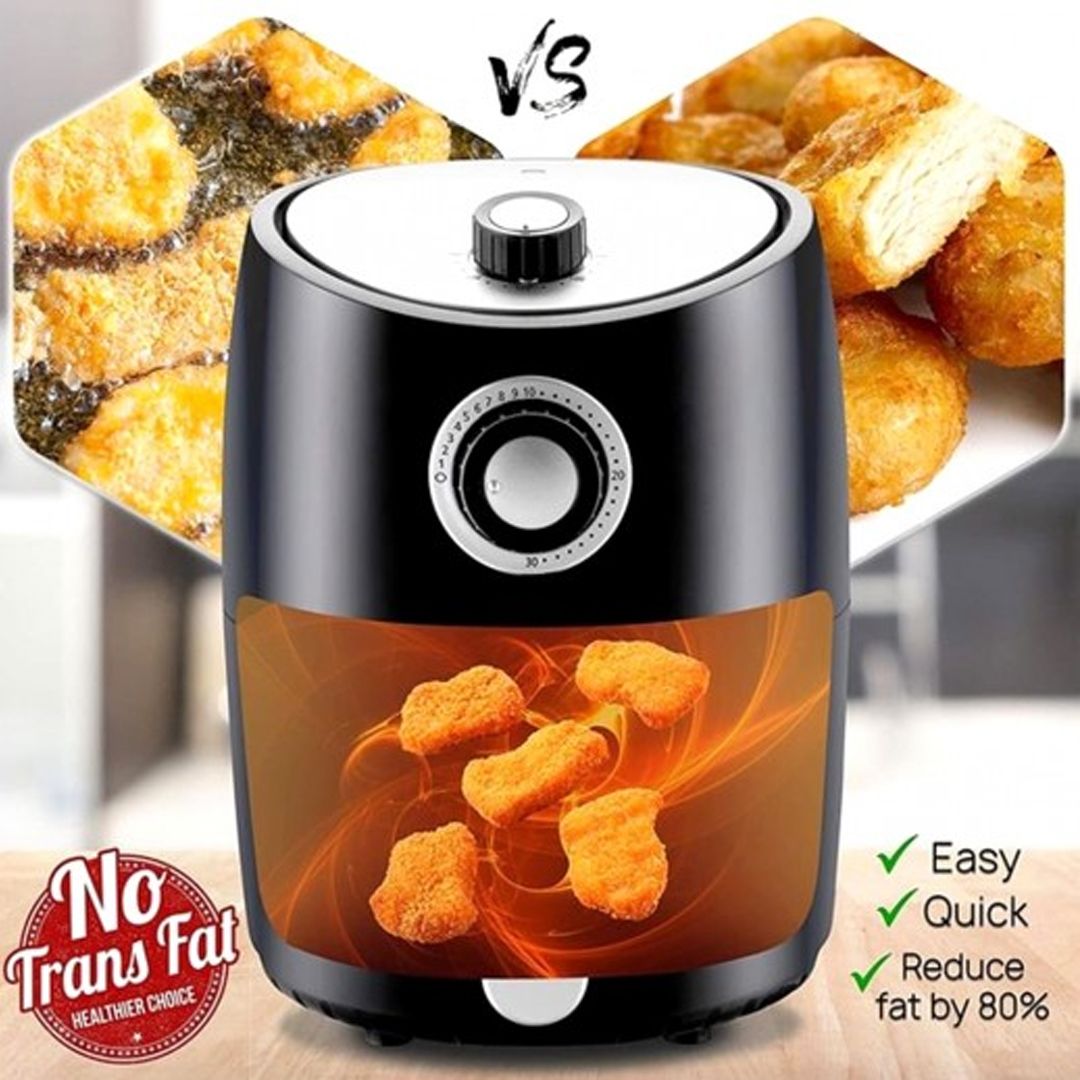 Sumo SM-820 2 Liter 1000W Healthy Air Fryer for Guilt-Free Cooking