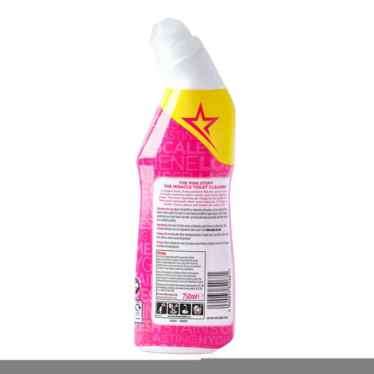 منظف مرحاض جيل بينك ستاف برائحة فاكهية وقوة تنظيف فائقة