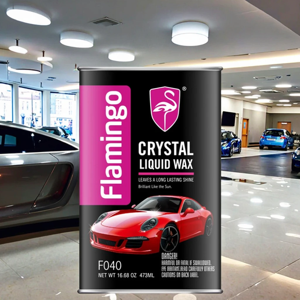 Flamingo كريستال شاين – واكس تلميع وحماية لبودي السيارة