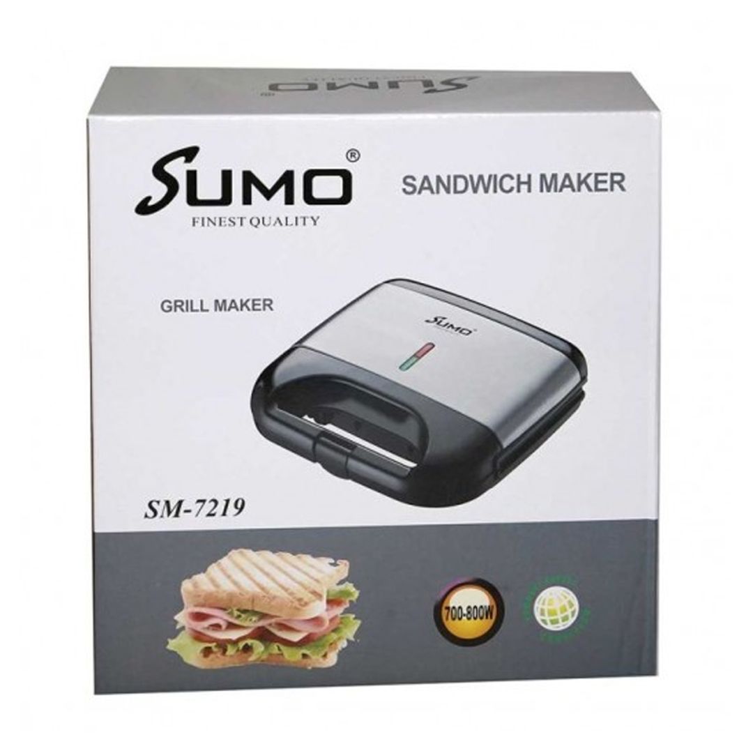 Sumo SM-7219 3-in-1 Sandwich Maker, Waffle Iron, Grill - 750W