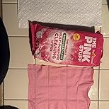 مناديل التنظيف العجيبة الوردية متعددة الاستخدامات للمنزل قوية ومريحة