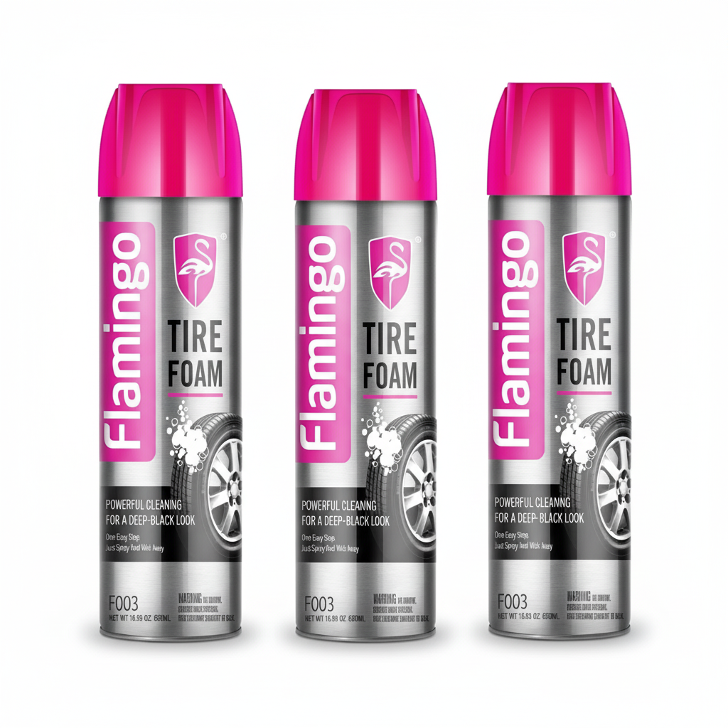 عرض الثلاث حبات – رغوة تلميع التاير