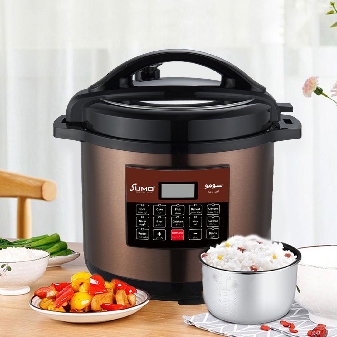 Sumo Electric Pressure Cooker: Fast, Smart, Multi-functional, Safe Cooking Pot
