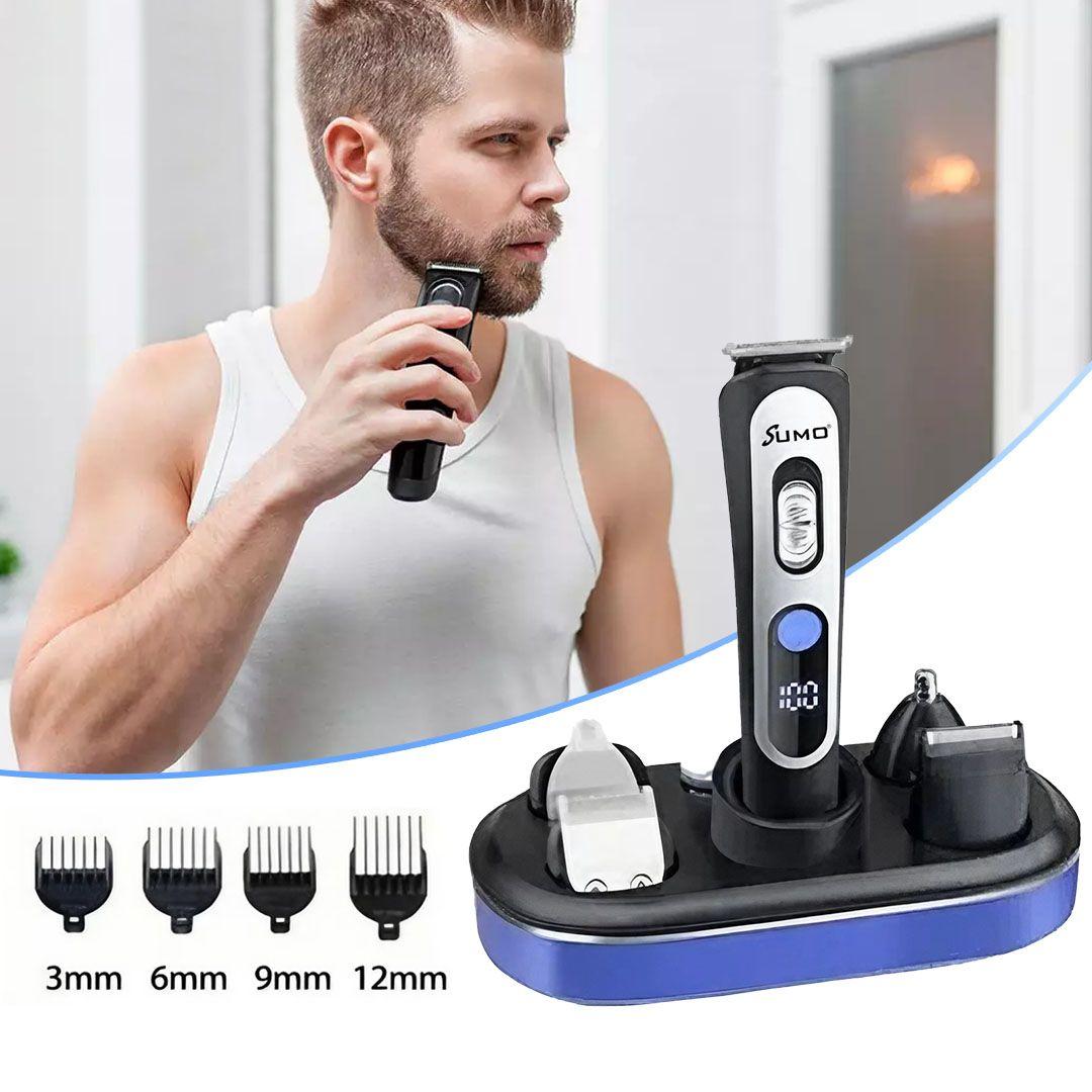 SUMO 5-in-1 Electric Hair Clipper & Trimmer: Professional Home Grooming Kit