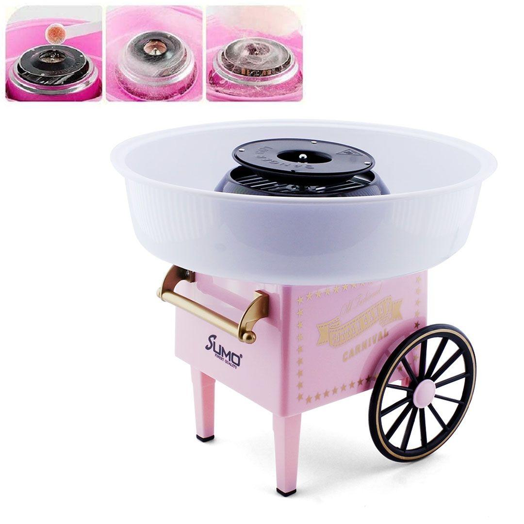 Sumo 500W Electric Cotton Candy Maker: Sweet Treat Machine for Home Fun
