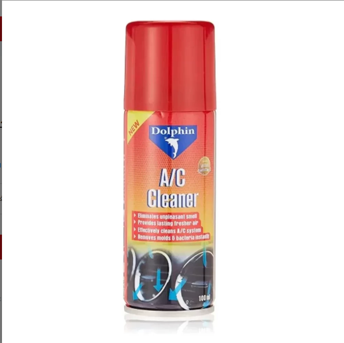 بخاخ تنظيف مكيف السيارة دولفين بحجم عملي