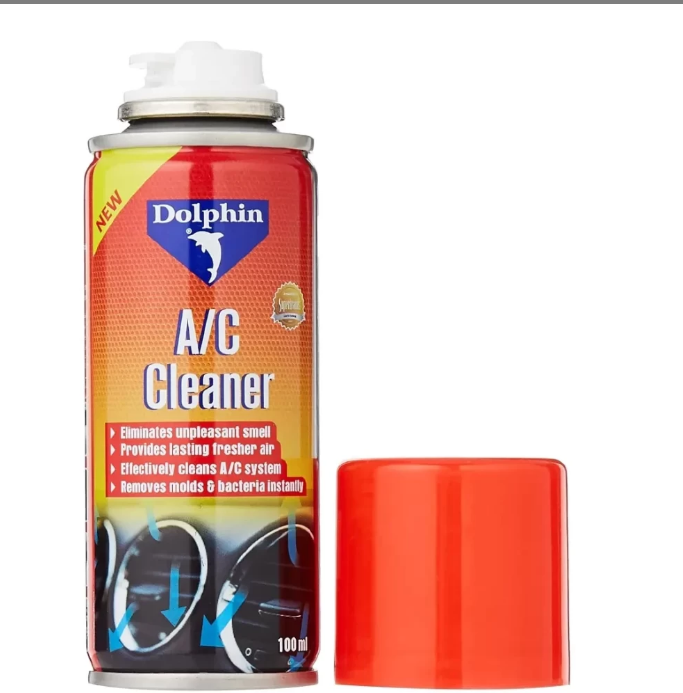 بخاخ تنظيف مكيف السيارة دولفين بحجم عملي