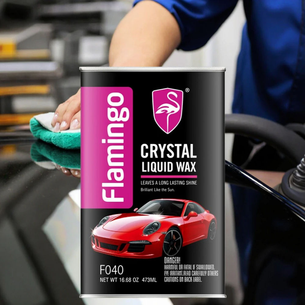 Flamingo كريستال شاين  – واكس تلميع وحماية لبودي السيارة