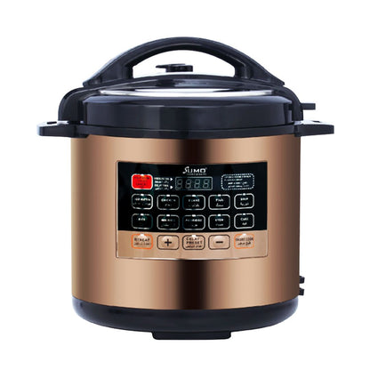 Premium Stainless Steel Electric Pressure Cooker - 12 Quart Capacity, 8-in-1 Multi-Cooker