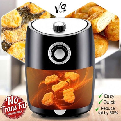 Sumo SM-820 2 Liter 1000W Healthy Air Fryer for Guilt-Free Cooking