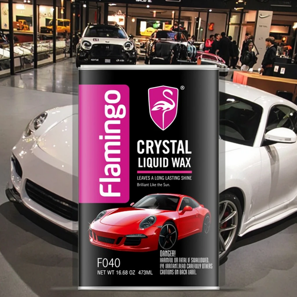 Flamingo كريستال شاين  – واكس تلميع وحماية لبودي السيارة