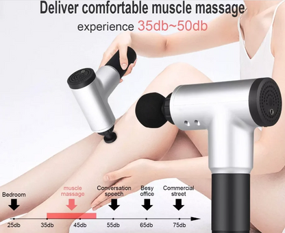 مسدس تدليك العضلات الاحترافي – MusclePro Massage Gun
