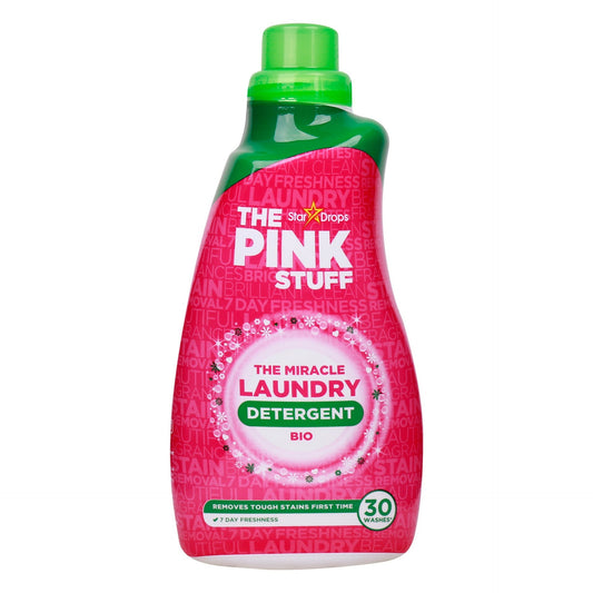 سائل غسيل الأقمشة "Miracle Bio" من The Pink Stuff – بحجم 960 مل