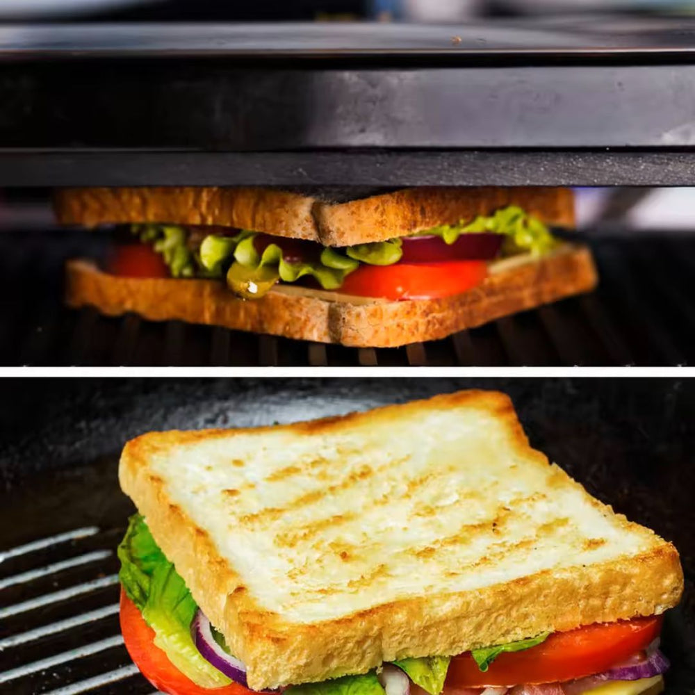 صانعة الساندويتشات سومو SM-7219، صانعة الوافل، الشواية 3 في 1 - 750 واط