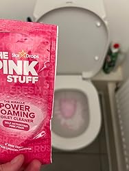 منظف مرحاض رغوي المعجزة ذا بينك ستاف ثلاثي الجرعات