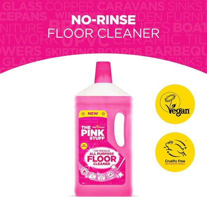 منظف الأرضيات المعجز متعدد السطوح ذا بينك ستاف عبوتان فعّال