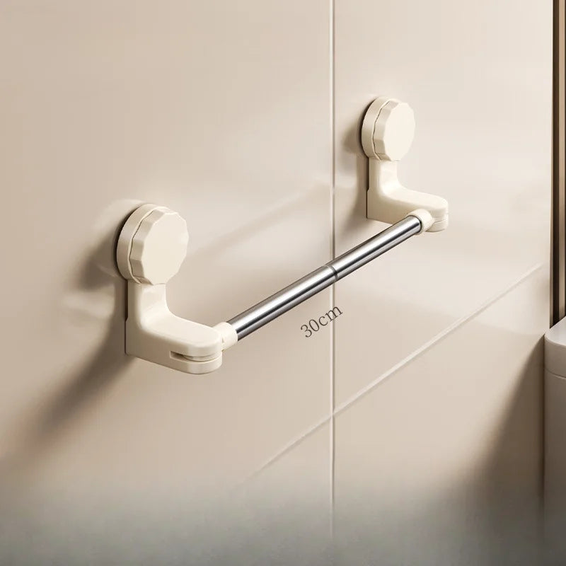 علاقة مناشف شفط بلاستيكية قابلة للتلسكوب للحائط بتصميم عصري