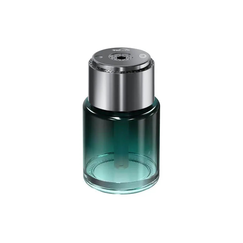 ✨ معطر سيارة فاخر بتصميم زجاجي أنيق – سعة كبيرة وشحن تايب سي لتجربة راقية تدوم ✨
