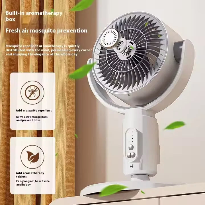 مروحة المنزل الذكية – تبريد ذكي بتحكمك