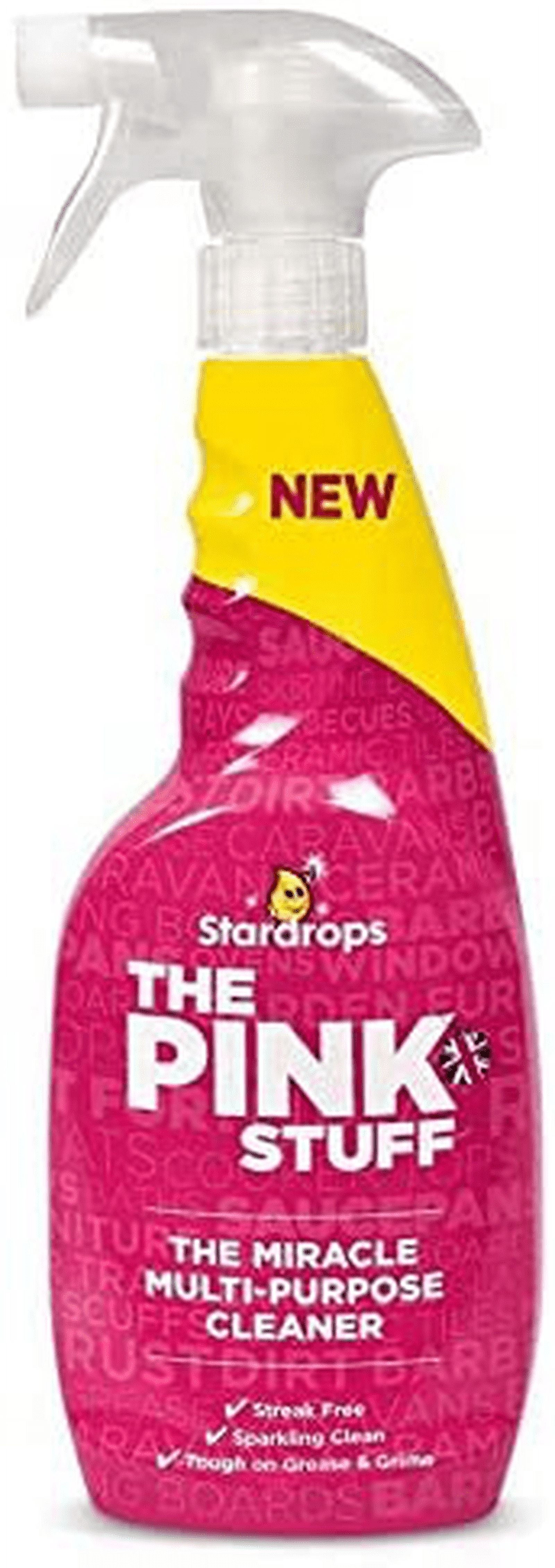 طقم ذا بينك ستاف المنظف متعدد الاستخدامات برذاذ وكريم