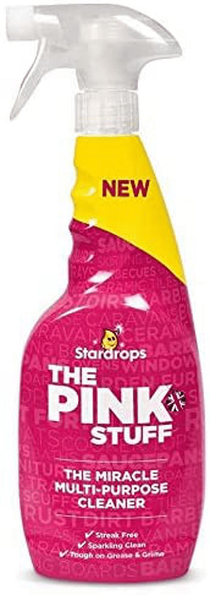 طقم ذا بينك ستاف المنظف متعدد الاستخدامات برذاذ وكريم