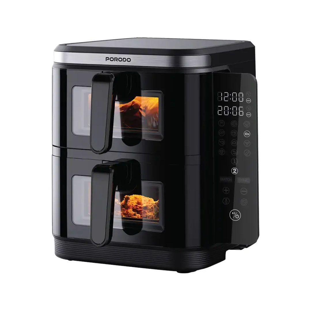 Sumo Dual Basket 12L Digital Air Fryer - 2200W Healthy Cooking Power