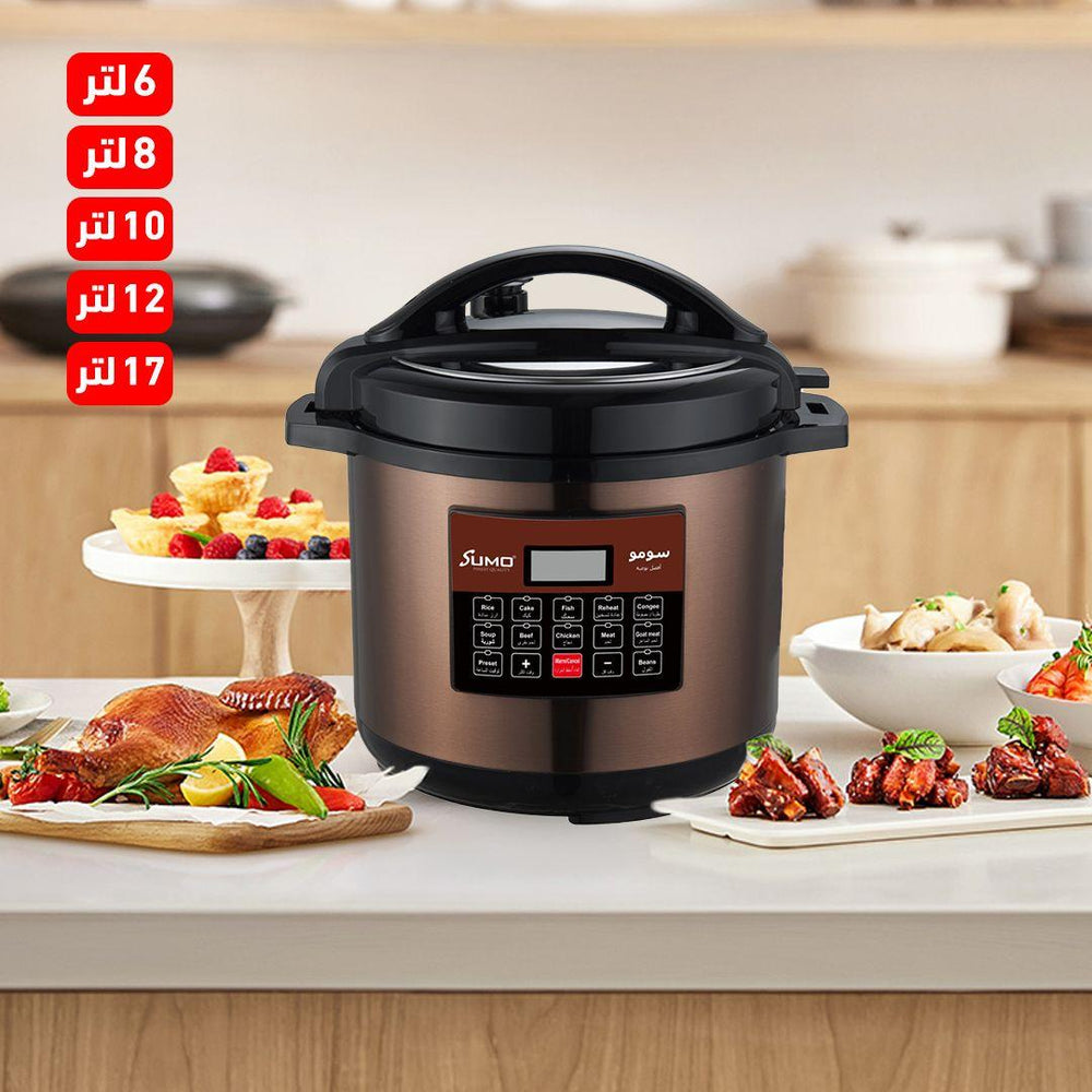 قدر الضغط الكهربائي سومو: سريع، ذكي، متعدد الوظائف، وآمن