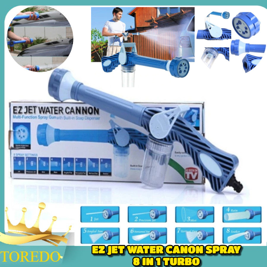 EZ Jet Water Cannon رشاش ماء للسيارة بتصميم متعدد الاستخدامات